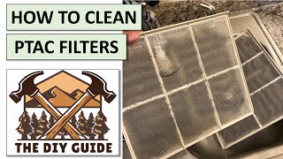 How to Clean PTAC Filters Amana Air ConditionerHeater  DIY Guide  Ep 6 [upl. by Nihcas250]