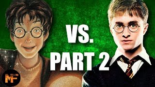 Top 10 Difference Between the Harry Potter Books amp Movies Part 2 [upl. by Ecyarg]