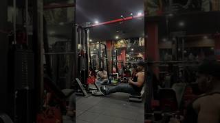 Seated rolling exercise for back 💪🔥😡 gym back backworkout fitness motivation gymexercise [upl. by Aronas]