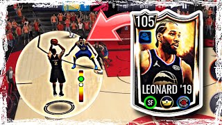 105 Overall MM KAWHI LEONARD Gameplay In NBALM Season 7 [upl. by Novi]