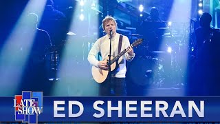 quotShiversquot  Ed Sheeran Live on The Late Show [upl. by Octave]