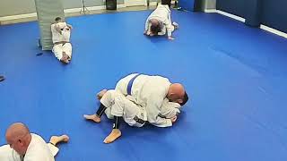 Gracie Jiu Jitsu Gi sparring Dan and Peter [upl. by Krahmer872]