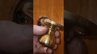 Loose Door Knob Kwikset Webcaster fix [upl. by Fernande584]