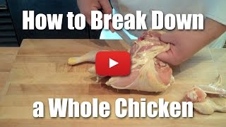 How to Butcher a Whole Chicken [upl. by Garmaise]