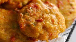 Saltfish Fritters  EASY JAMAICAN BREAKFAST RECIPE [upl. by Edyth]