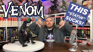 VENOM Sofbinal Statue by SENTINEL  Unboxing amp Review [upl. by Dranyar]