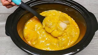 Scalloped Potatoes Crockpot Recipe [upl. by Kurt]