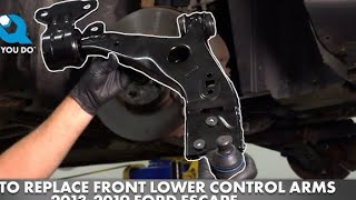 Ford galaxy 2009 replacing front lower arm ￼ [upl. by Ehav]