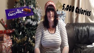 850g Cadbury Chocolate Bar  1kg  5000 Calories  Challenge VOMIT ALERT [upl. by Vizza]