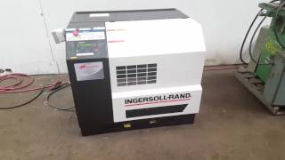 INGERSOLLRAND AIR COMPRESSOR 20 HP2 [upl. by Cheke877]