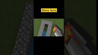 Stone farm easy in minecraft [upl. by Frankel923]