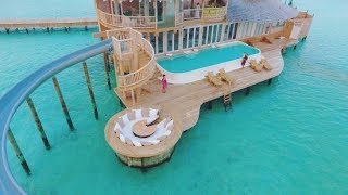 Soneva Jani Overwater Villa Tour  Resort In Maldives best price in description [upl. by Ardnaxila]