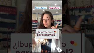 ¿Ibuprofeno o paracetamol 💊 ibuprofeno paracetamol farmacia esteoeste alfa trendingshorts [upl. by Marcos]