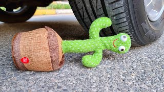 Crushing Things With Car Best Car vs Dancing Cactus Jelly  Running Over Stuff With A Car ASMR [upl. by Naginnarb]