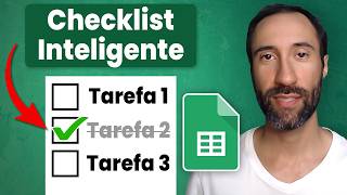 Como Fazer CHECKLIST DINÂMICO no Google Planilhas [upl. by Mooney]