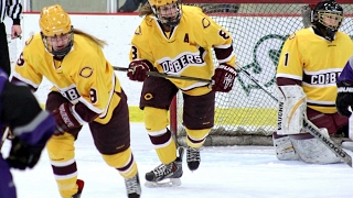 Cobber Womens Hockey  Highlights vs St Thomas  Feb 4 2017 [upl. by Tasha]