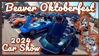 Beaver Oktoberfest Car Show and Wrench Benders Award 2024 [upl. by Ellerrehs]