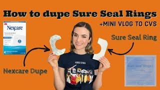 How to Dupe Sure Seal Rings  Mini Vlog [upl. by Pieter466]