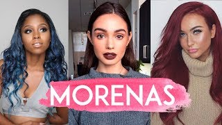 COLORES DE CABELLO PARA MORENAS 🔥 ¡LOS MEJORES [upl. by Poole]