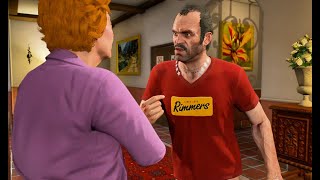 GTA 5  What Happened If Trevor Seen Patricia Hot Coffee With Tennis Coach [upl. by Abrahamsen]