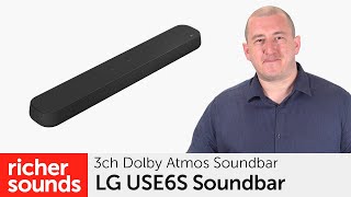 LG USE6S Soundbar  Richer Sounds [upl. by Yerocaj]