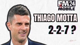 Taktik Thiago Motta yang merubah juventus fm24mobile [upl. by Nala]