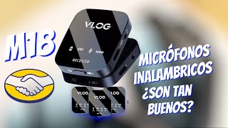 Micrófonos inalámbricos M18  los micrófonos más baratos de Mercado libre [upl. by Rudman]