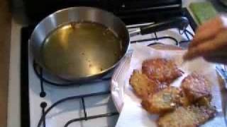 How To Make Potato Pancakes Latkes [upl. by Inuat]