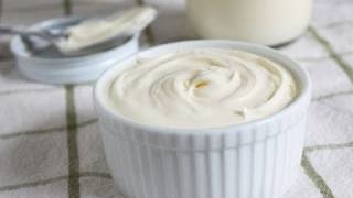 Homemade Sour Cream How to Make Creme Fraiche [upl. by Myrna]