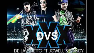 Triple XXX de la Ghetto ft jowell y randy con letra [upl. by Kokoruda52]