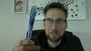 BENU Astrogem Christmas LE Fountain Pen Review [upl. by Nnave828]