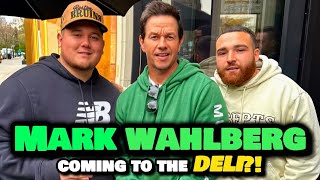 MARK WAHLBERG COMING TO THE BOSTON DELI [upl. by Ardeha271]