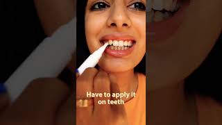 Teeth whitening pen [upl. by Eniledam]