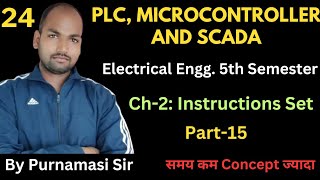 24 PLC MICROCONTROLLER amp SCADA  Ch2  Instructions Set PolytechnicPathshala [upl. by Felske]