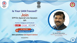 Live Session on Freezed UAN [upl. by Esyle]