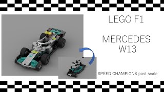 LEGO F1 Mercedes W132022 [upl. by Calle]