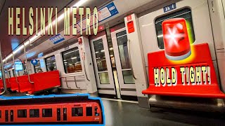 Helsinki Metro M100300 Itakeskus to Central Railway [upl. by Pomcroy604]