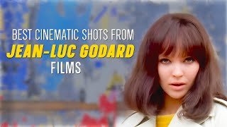 The MOST BEAUTIFUL SHOTS of JEAN LUC GODARD Movies [upl. by Siradal]