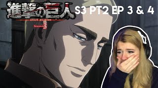 Attack on Titan S3 Ep 15 amp 16 Reaction Erwin [upl. by Gussie884]