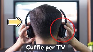 🔥 5 Migliori Cuffie per TV Senza Fili 🎧 Wireless Bluetooth Auricolari per Smart TV [upl. by Nelaf292]