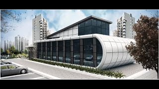 Sketchup Vray Dış Mekan Kompozit kaplama 14 [upl. by Acirret940]