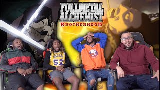 Fuhrer Bradley vs Greed Full Metal Alchemist Brotherhood Episode 14 REACTIONREVIEW [upl. by Sioux221]