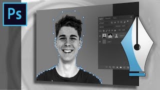 Cómo crear una máscara vectorial con Photoshop [upl. by Louella]