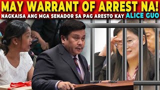 🔴 NAGKAISA ang mga SENADOR sa PAGARESTO kay MAYOR ALICE GUO ALICE GUO may WARRNT of ARRST na [upl. by Alemahs]