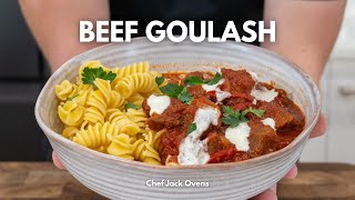 Hungarian Beef Goulash  Hungarian Stew Recipe [upl. by Hgielrebma874]