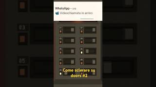 Come sclerare su doors pt2 doors roblox doorsroblox [upl. by Bruce]