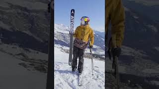 A Fun One Ski Trick to try this Winter  shorts [upl. by Sacksen]