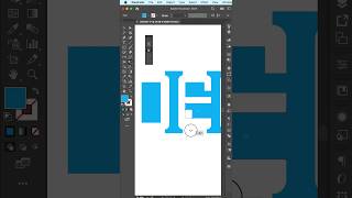HS Wordmark Logo How to Create shorts illustrator logo tutorial [upl. by Lesnah]