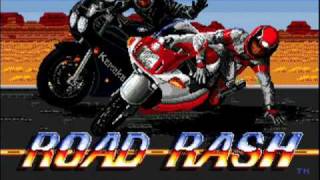 Road Rash  intro Sega Genesis  Mega Drive  Soundtrack [upl. by Arised]