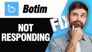 How To Fix Botim App Not Responding  Easy Quick Solution [upl. by Annaed259]